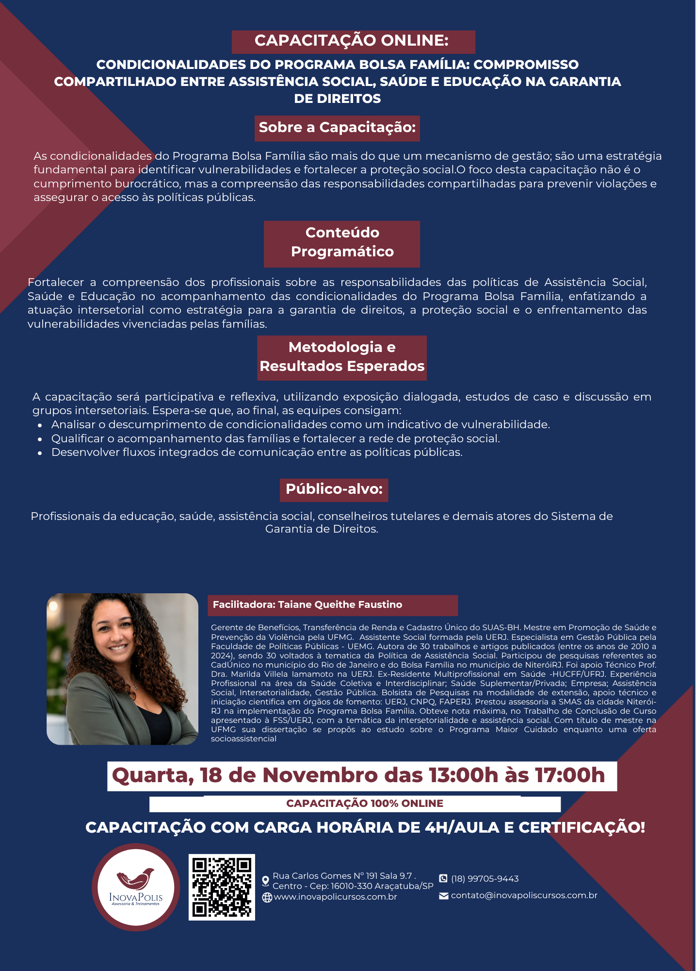 Condicionalidades do Programa Bolsa Família: compromisso compartilhado entre Assistência Social, Saúde e Educação na garantia de direitos - Online