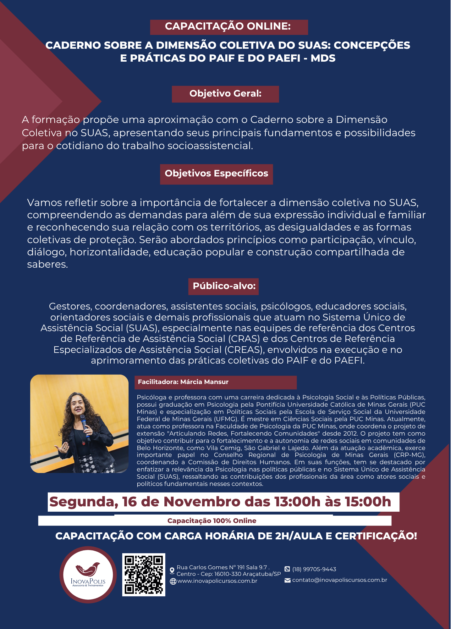Caderno sobre a Dimensão Coletiva do SUAS: Concepções e Práticas do PAIF e do PAEFI - MDS - Online
